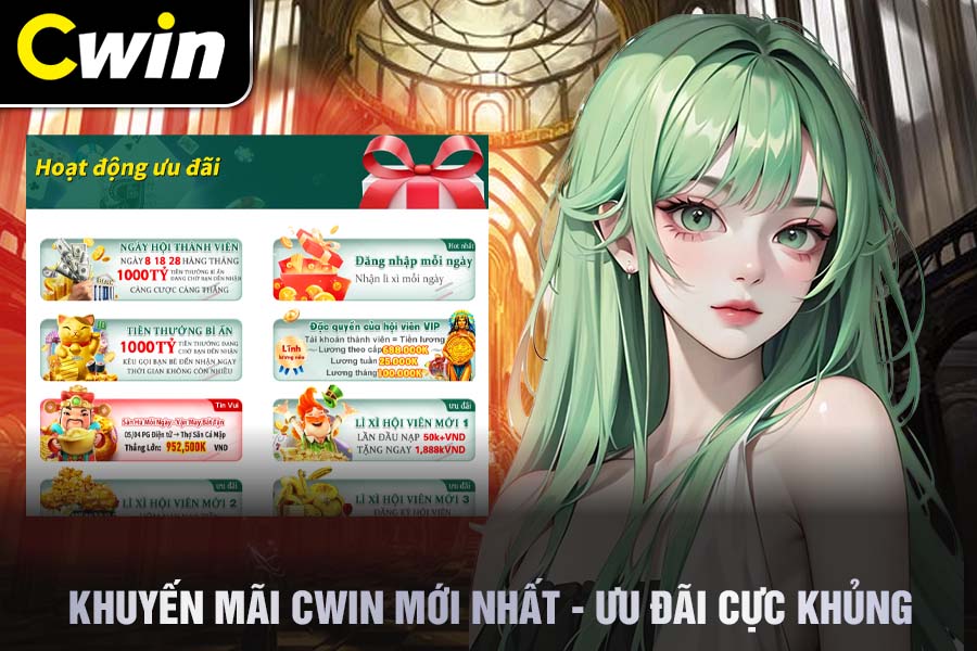 Khuyến Mãi Cwin Mới Nhất - Ưu Đãi Cực Khủng